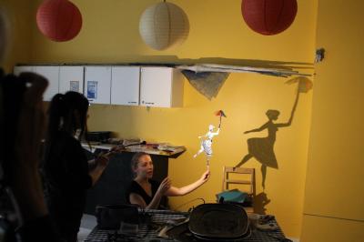 Stínoherní workshop pro Teatteri Lumo